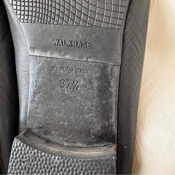 🥀 Authentic Classic CHANEL Ballet Flats in Black Leather Patent Cap-toe sz 37.5🥀 - Picture 9 of 16